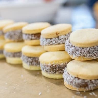 Mini alfajores x 5 uds