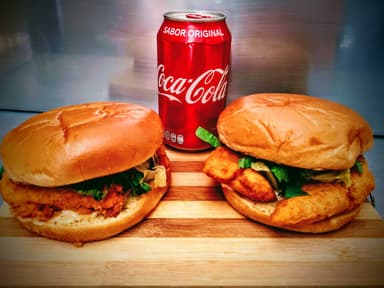 Combo Chick'n' Tender Burger