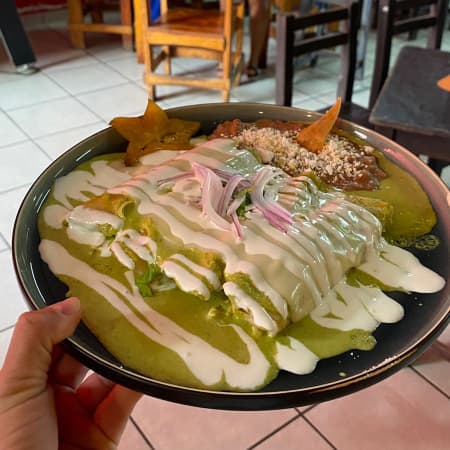 Enchiladas Poblanas 4 Piezas