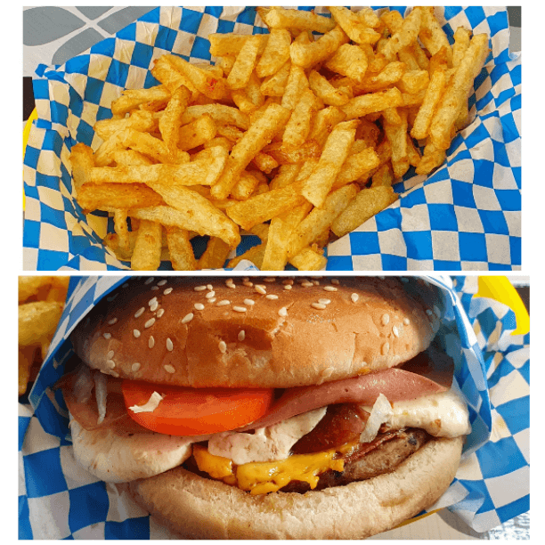 Combo Hamburguesa de Quesos