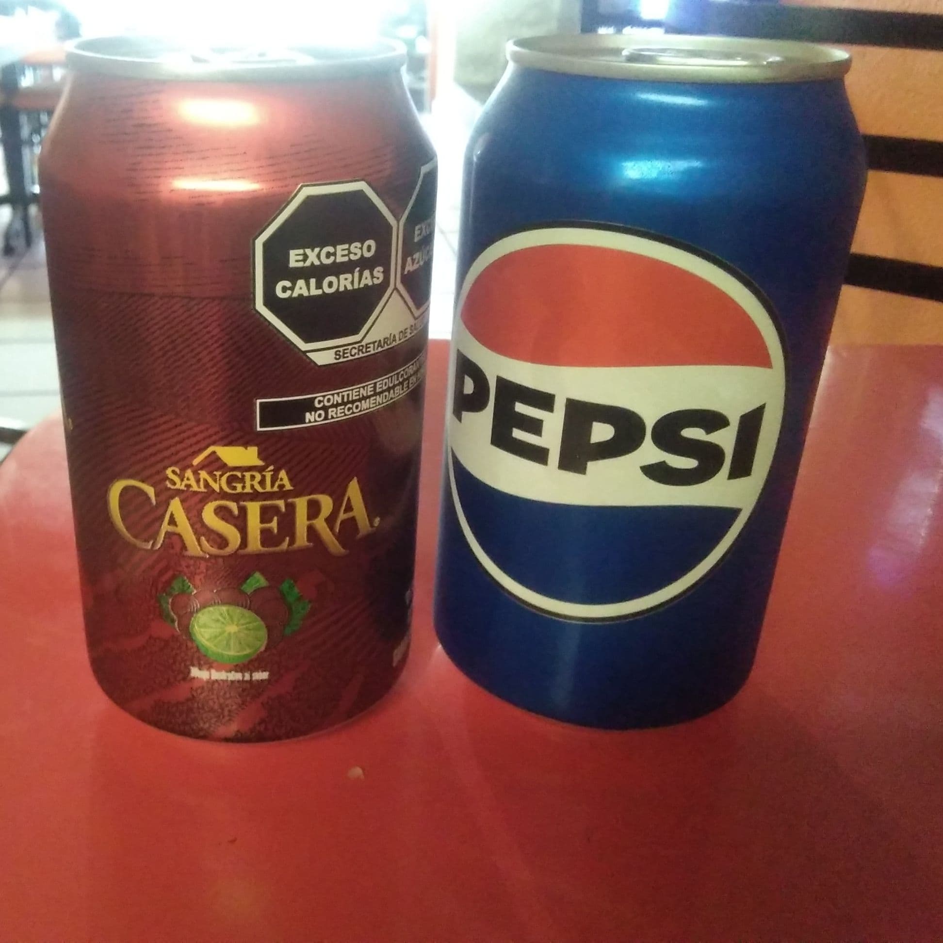 Refrs. de Lata (Pepsi, mirinda, sangria o Manzana)