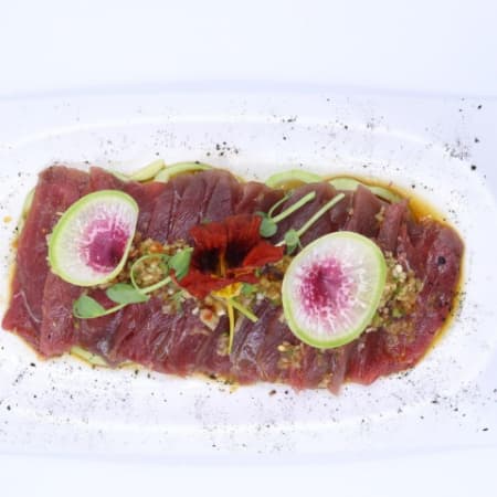 carpaccio de Atún