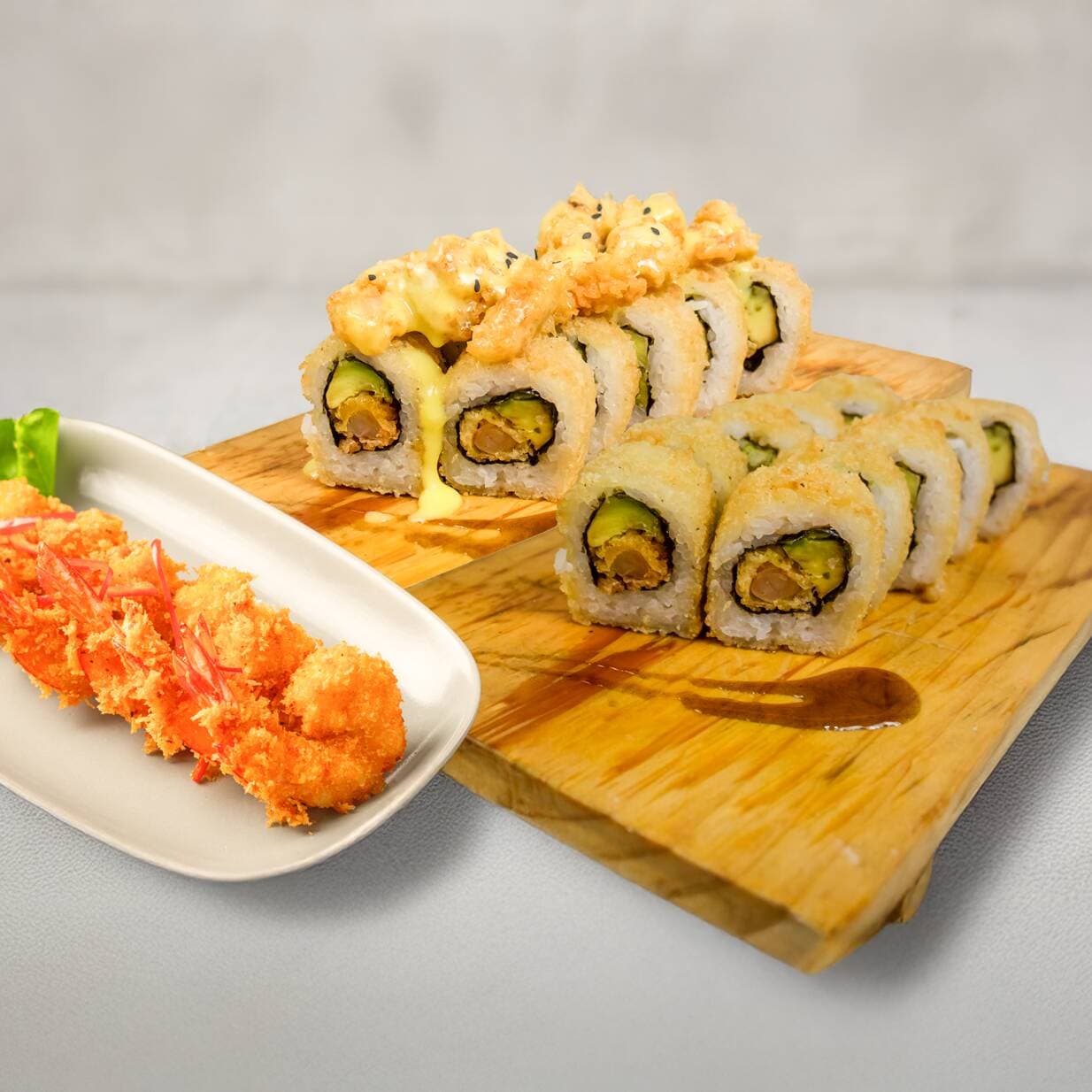 24 Makis + 3 Langostinos al Panko