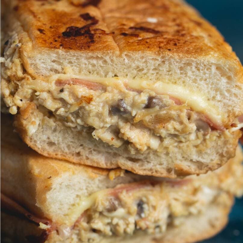 Sandwich Pollo Champiñones Personal