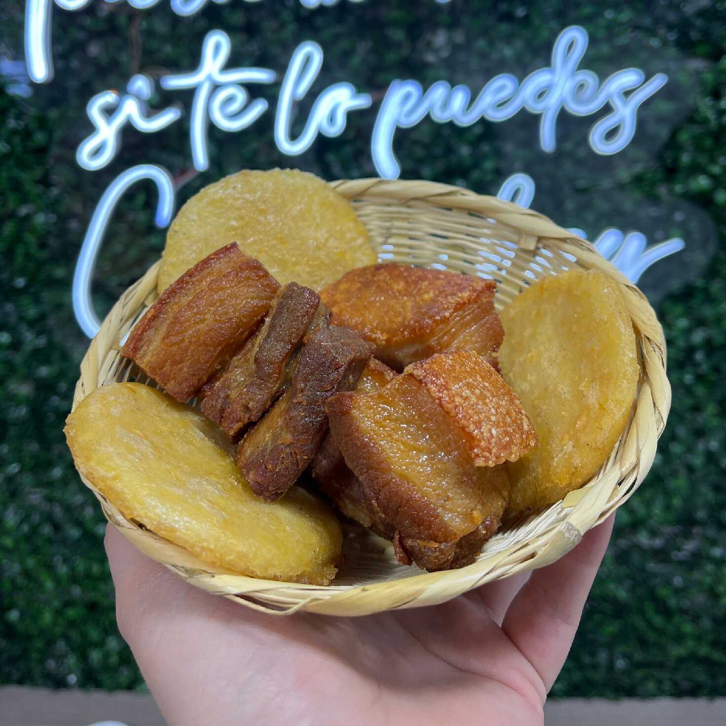 Trozos de Chicharron