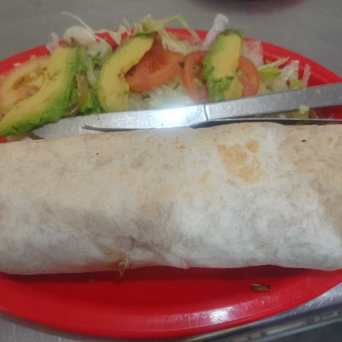 Burrito Pastor con Queso