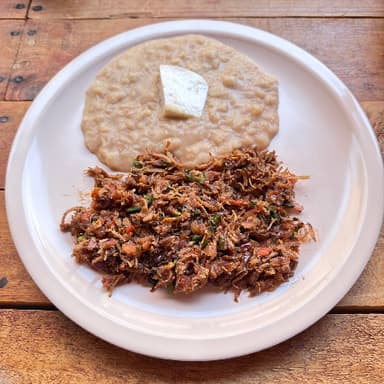 Guiso Casero con Frijoles