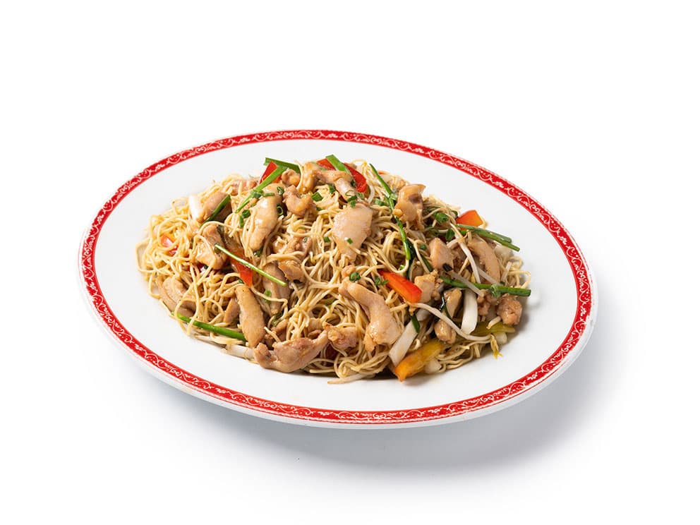 Tallarín De Pollo Con Verduras