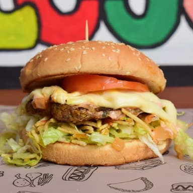 Combo Burger Sencilla + Papas + Cocacola 400ml