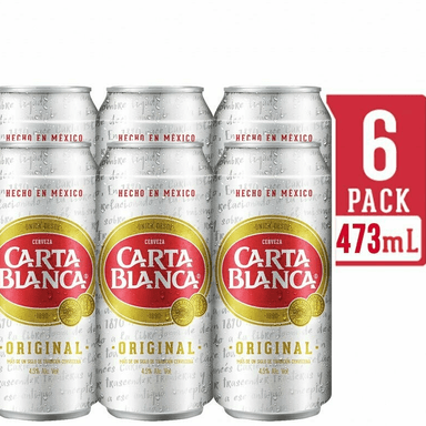 Six Carta Blanca 473 ml