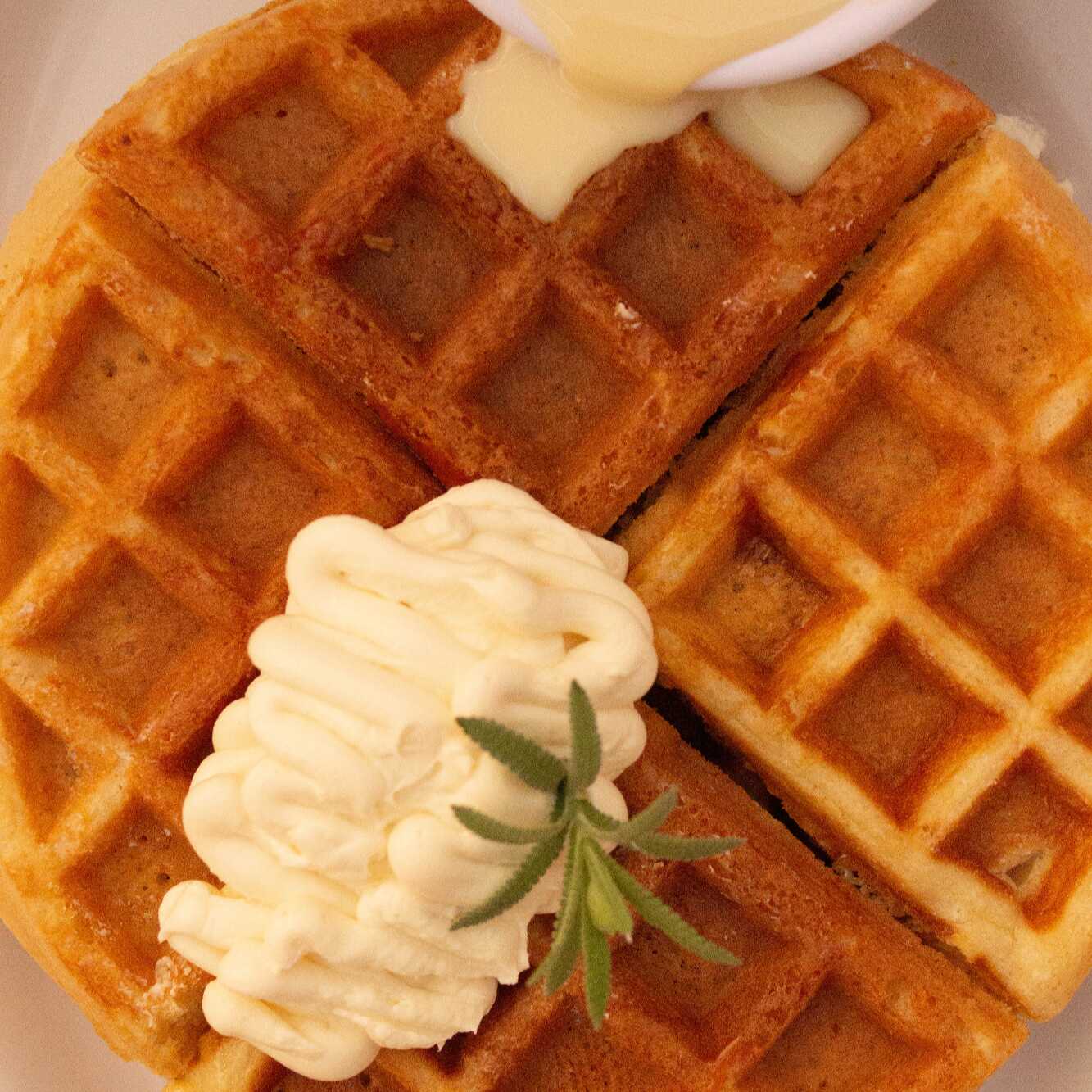 Waffle Lechera con Philadelphia