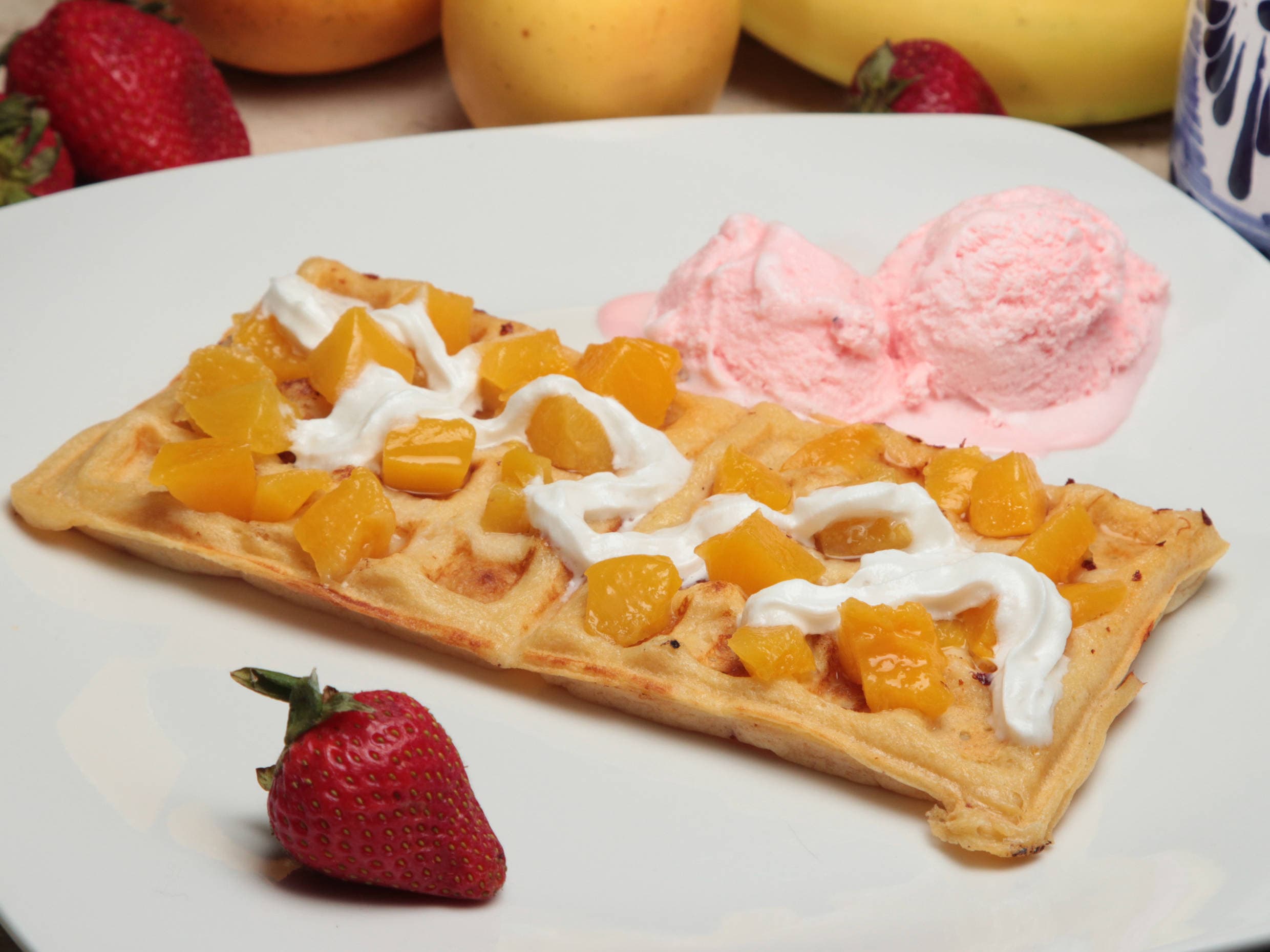 Waffle Mantequilla