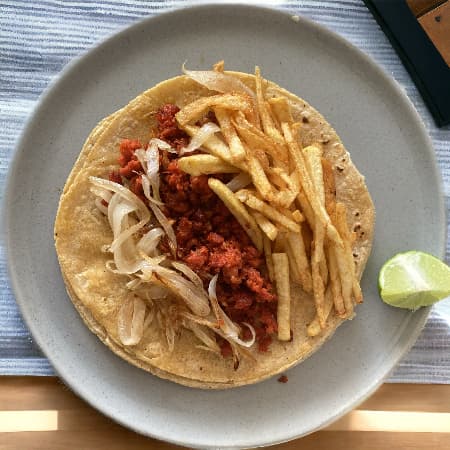 Taco de Chorizo