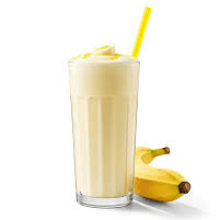Licuado de platano 1/2L