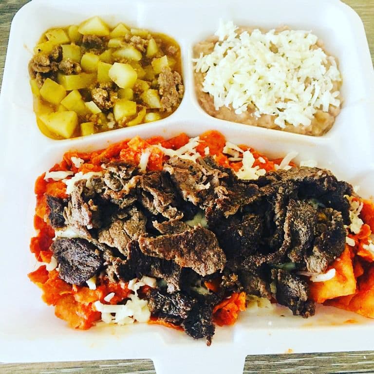 Combo Chilaquiles C/bisteck y bebida