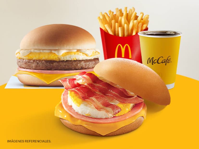 McDonald's Desayunos - Pershing