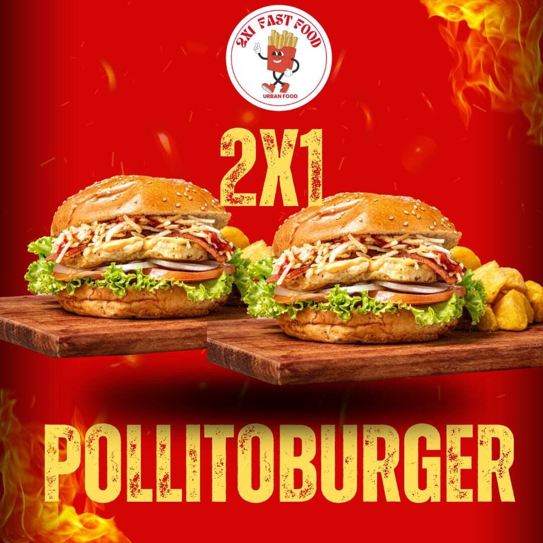 2 x 1 Pollito Burger