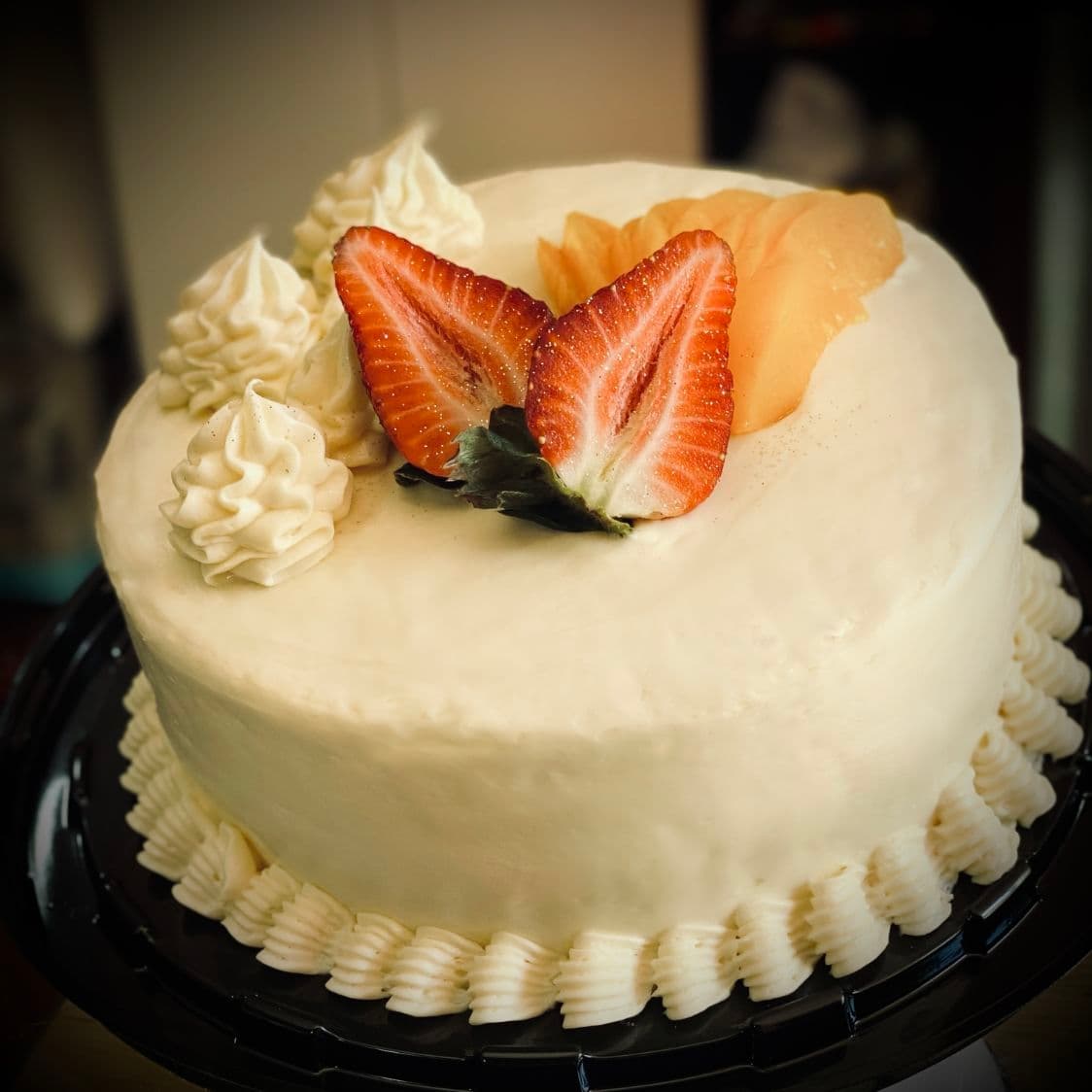 Pastel 3 Leches Con Duraznos Flameados 6 Personas