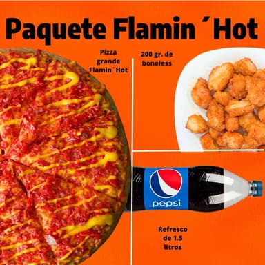 COMBO PAQUETE FLAMIN HOT.