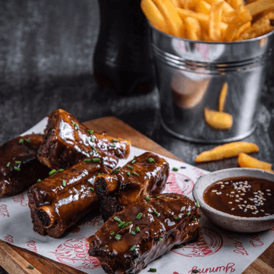 Costillas BBQ.