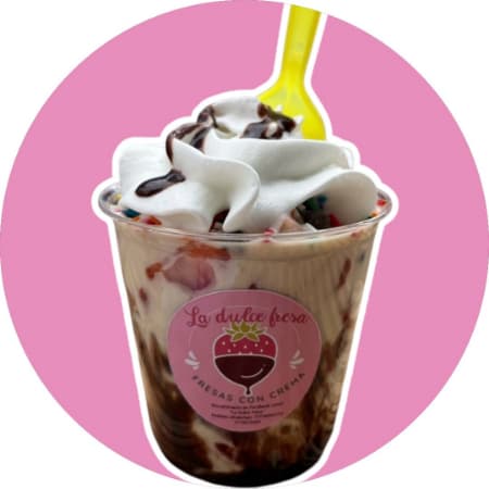 Fresas con Crema Medianas