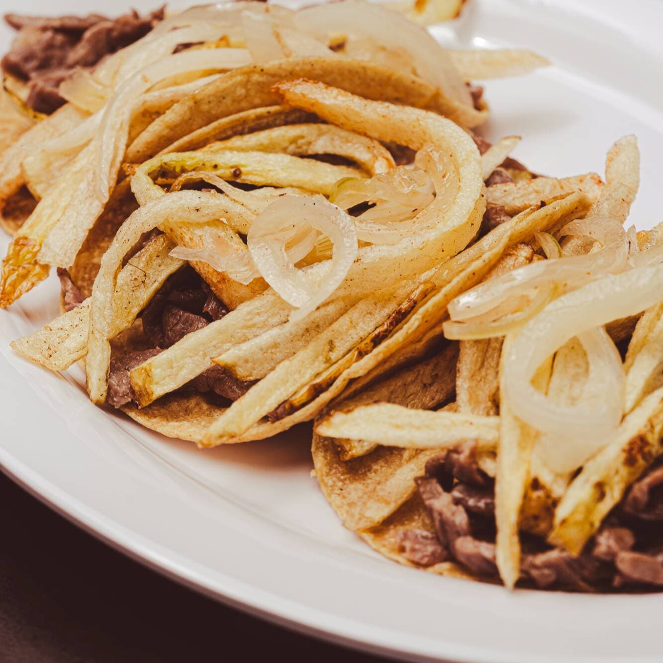Tacos de Cecina (3 Pz)