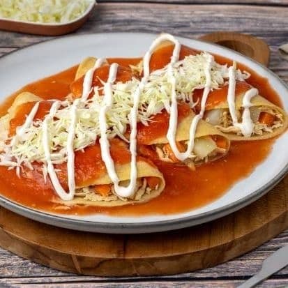 Enchiladas Rojas