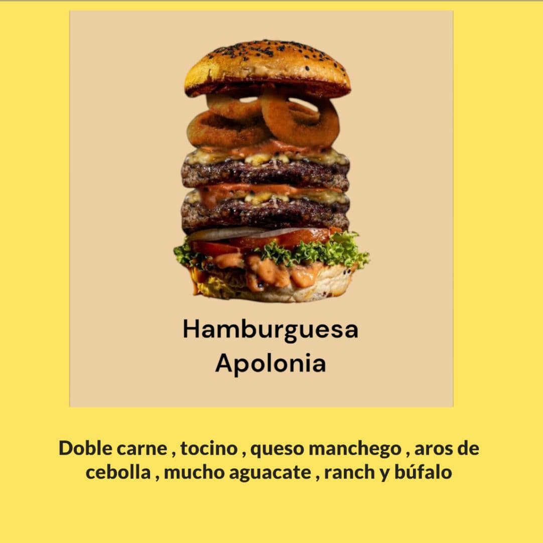 Hamburguesa Apolonia