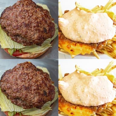 Hamburguesa+Papas Secretas