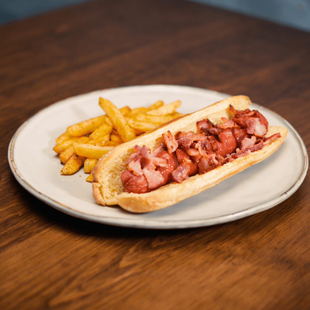 Hot Dog con Papas