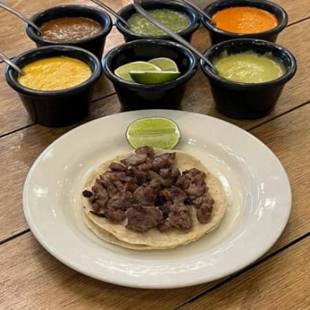 Taco de Bistec 1 Pieza