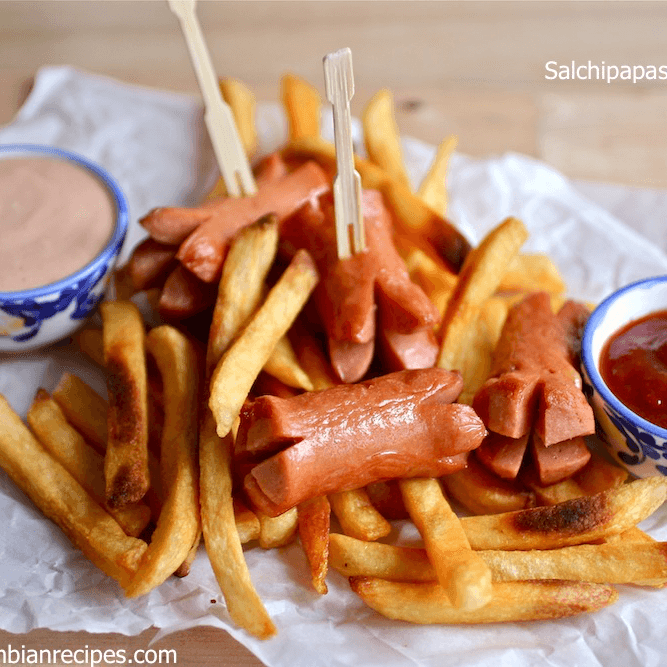Salchipapas