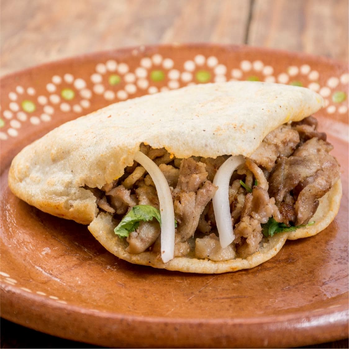 Gordita de Bistec Asado