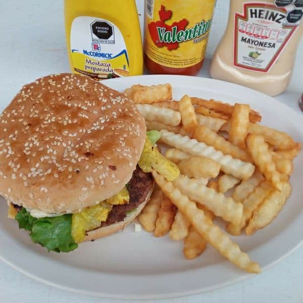 Hamburguesa Hawaiana