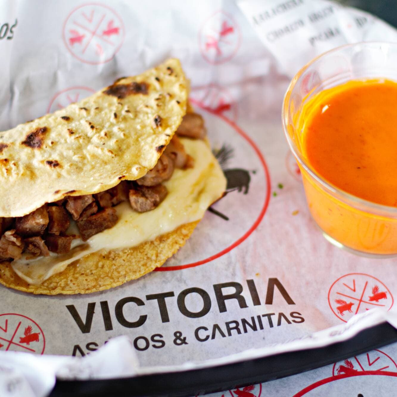 Quesadilla de Rib eye