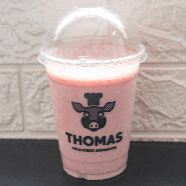 Jugo de Fresa con Leche 16 Oz.