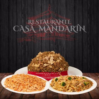 Combinado Especial (Arroz, Chop Suey y Spaguettis)