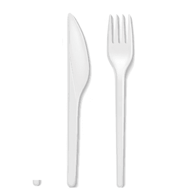 Cubiertos (tenedor y chuchillo)