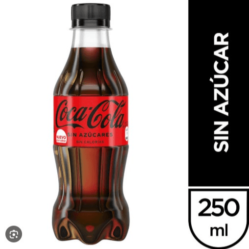 Gaseosa Coca Cola Zero 250 ml