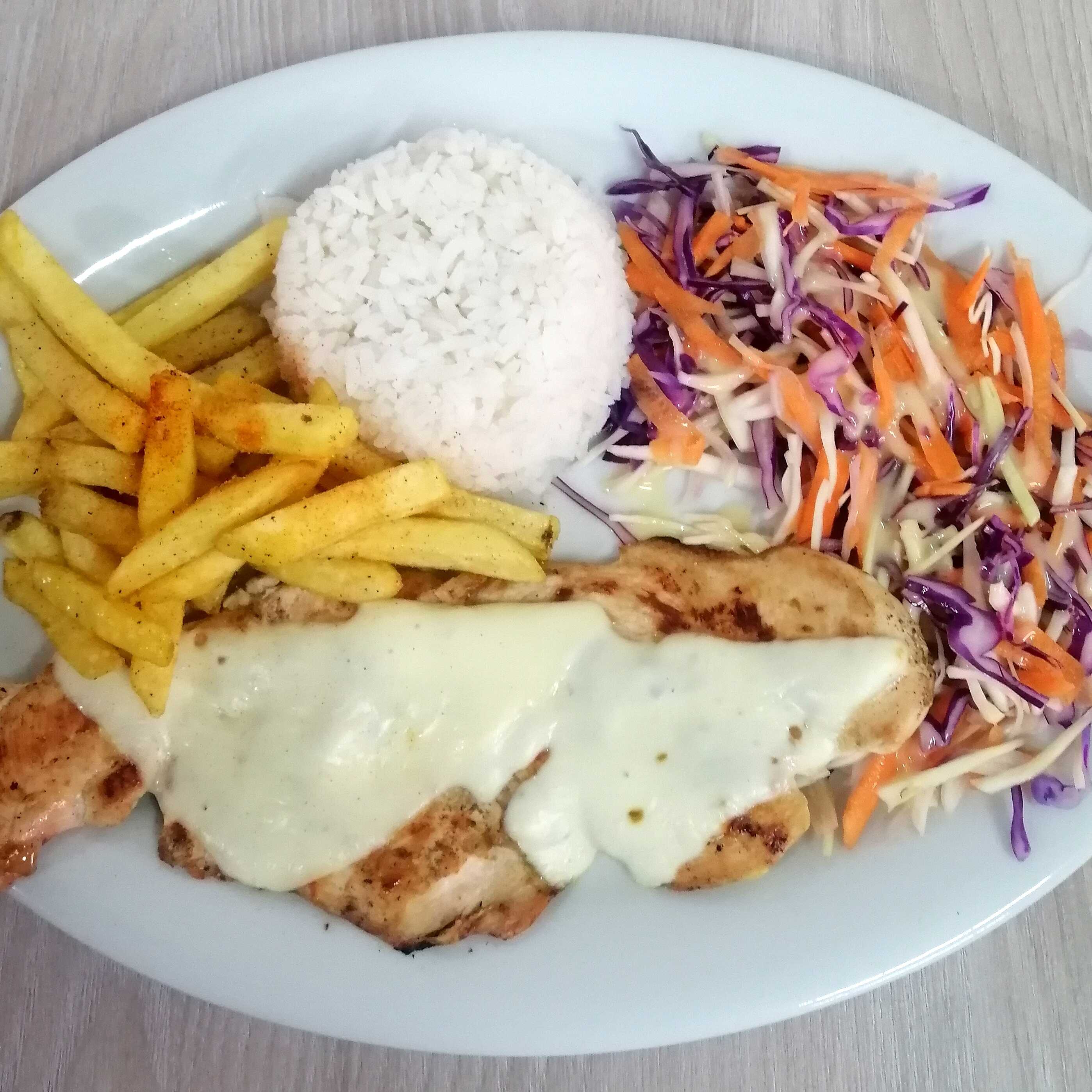 Combo Pechuga Gratinada