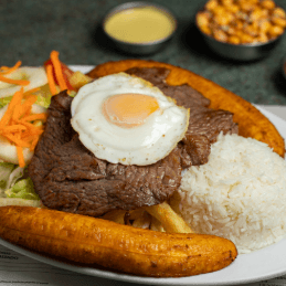 Bistec a Lo Pobre