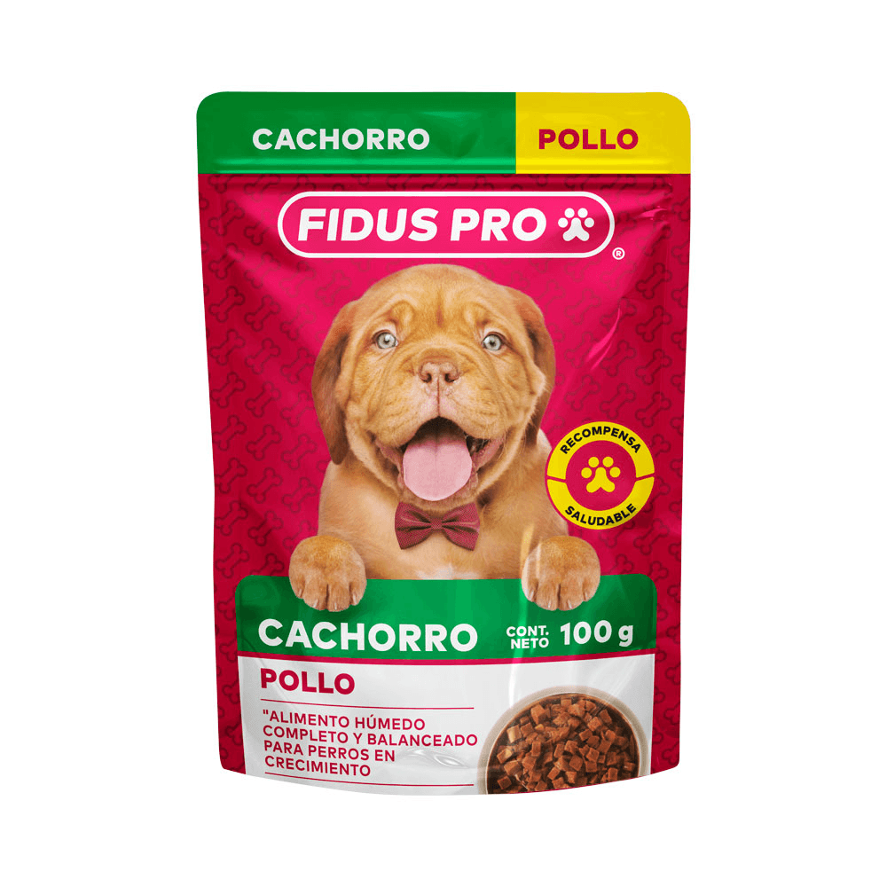 FIDUS PRO CACHORRO POUCH POLLO 100 GR