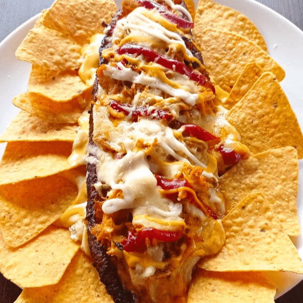 Plátano Maduro con Queso Mozarella