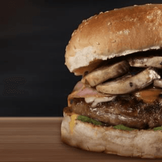 Hamburguesa De Champiñones