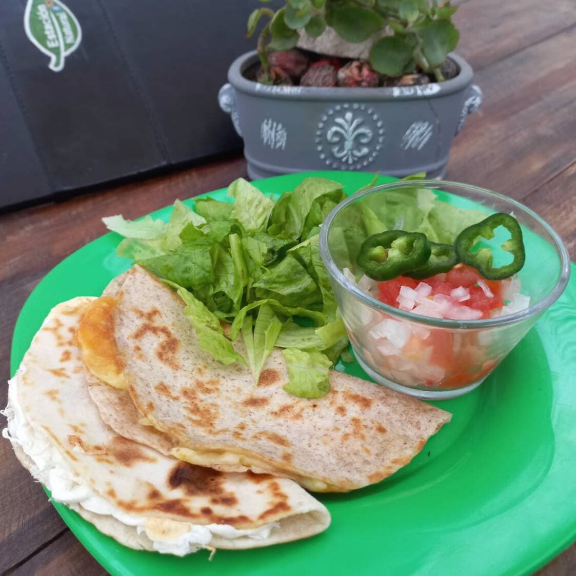 Quesadilla de Harina Ligera