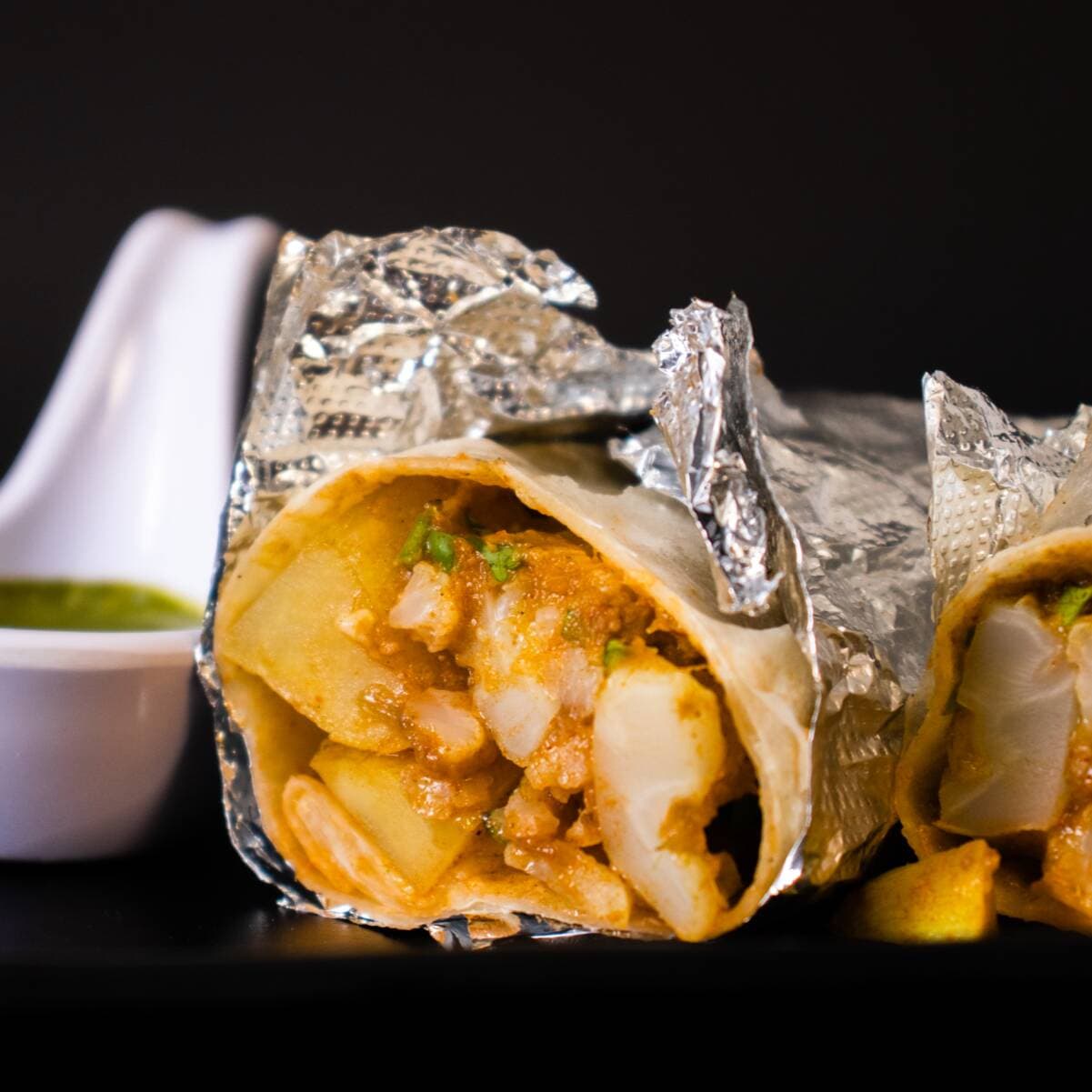 Aloo Gobi Burrito (Vegano)