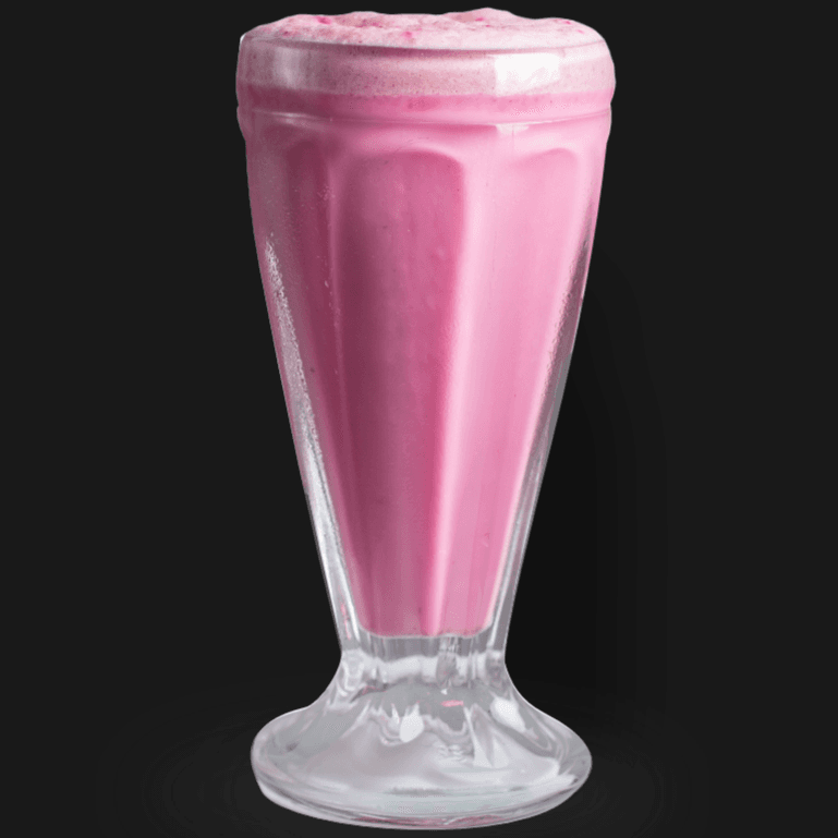 Malteada de Fresa