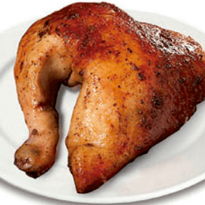 1/4 Pollo Solo ( Sin Papas / Sin Ensalada )