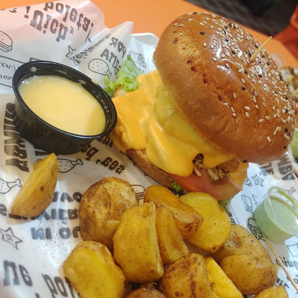 Hamburguesa Crunchys