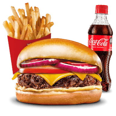 1/2 Libra + Coca-cola 400ml